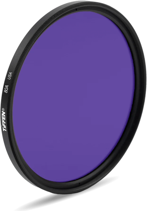Filtro de rosca de conversión de color 80A