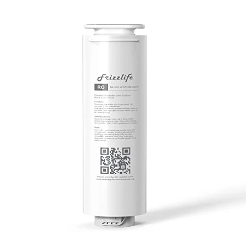 Cartucho de filtro de repuesto Frizzlife ASR212-800G RO para PD800-TAM4 (segunda etapa)