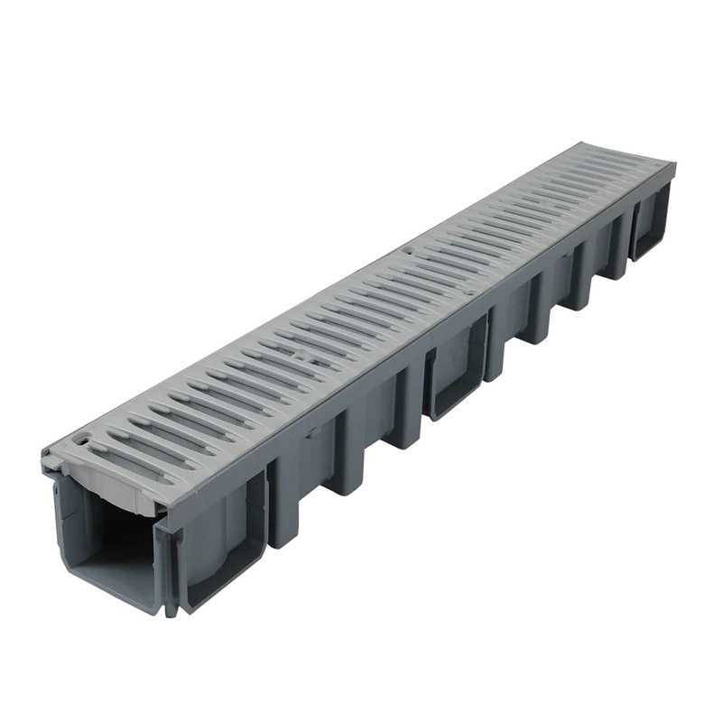 Set Canaleta Vehicular/Peatonal Gris Claro B125