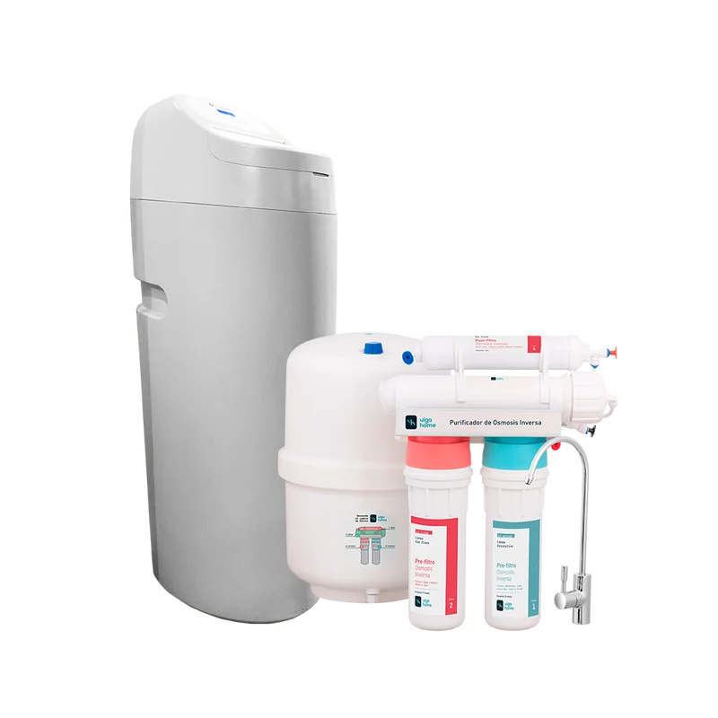 Pack Home M: Osmosis Inversa y Ablandador de agua - hasta 5 personas