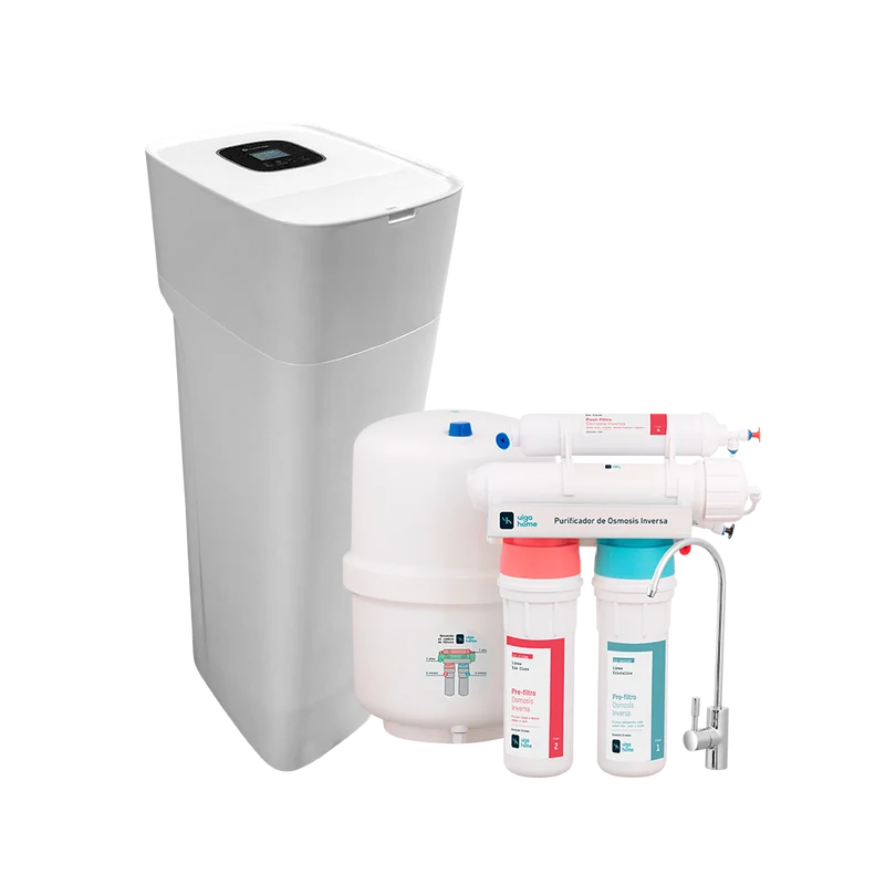 Pack Home L: Osmosis Inversa y Ablandador de agua - 5-7 personas