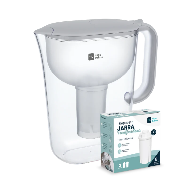 Pack Jarra Gris + 2 filtros extra