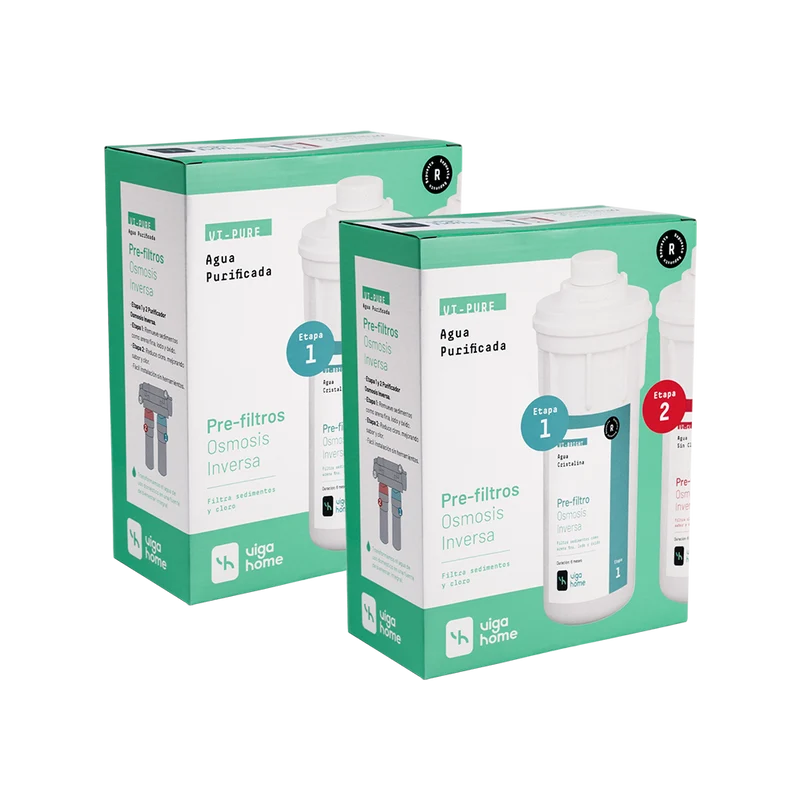 Pack Pre-Filtros Etapa 1 y 2 para 1 Año