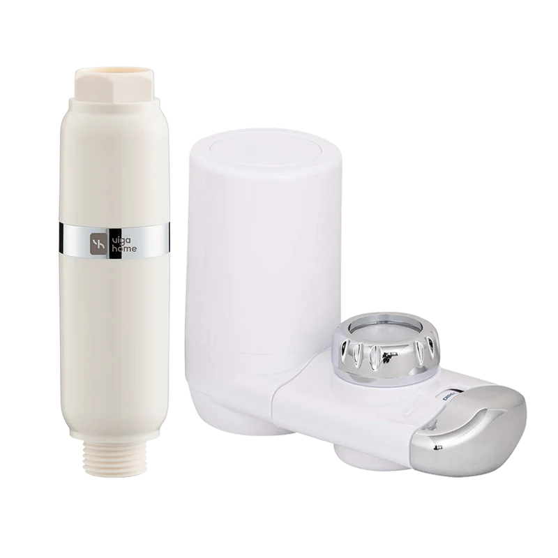 Pack sin cloro filtros purificadores de agua para ducha y grifo