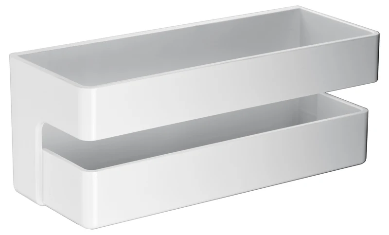 Jabonera frontal blanco mate