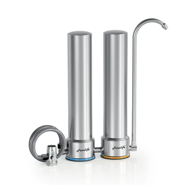 Frizzlife Stainless Steel Countertop Water Filter System, DS99