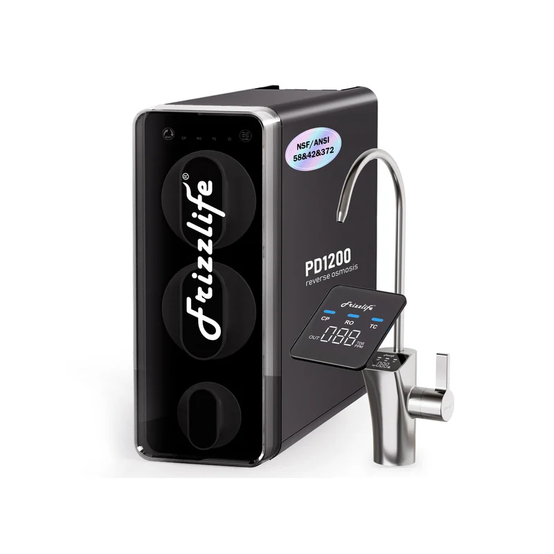 Frizzlife 1200 GPD Tankless Reverse Osmosis System – Smart Faucet, PD1200