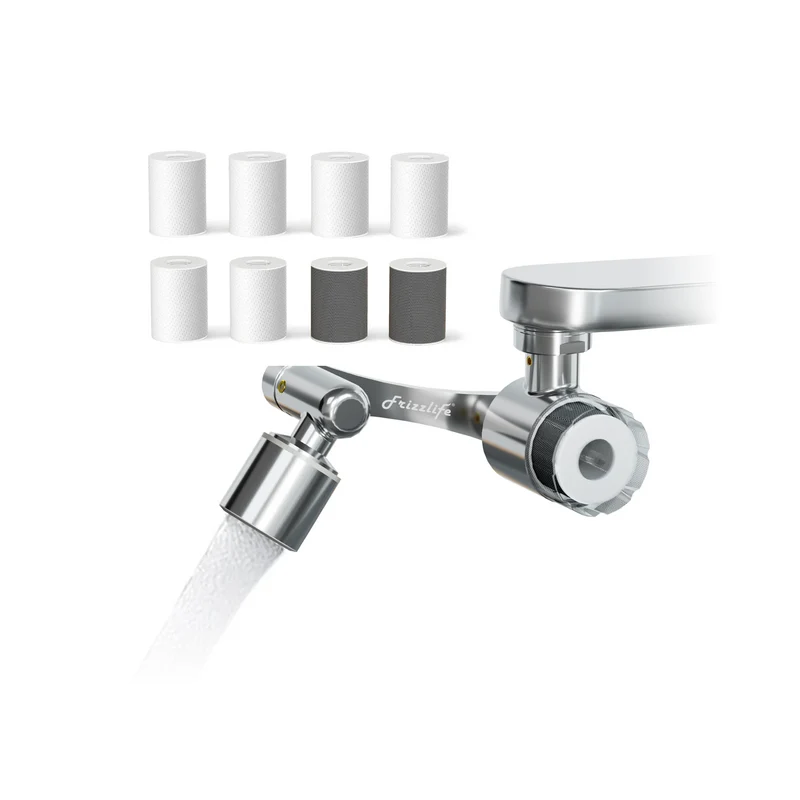 Frizzlife 1080° Rotating Faucet Extender with Filter, FF1080