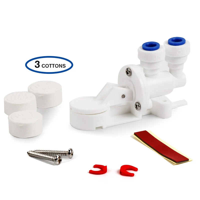 Frizzlife Leak Protection Valve LSV01 For RO and Undersink Water Filter System - 1/4" Quick Connect