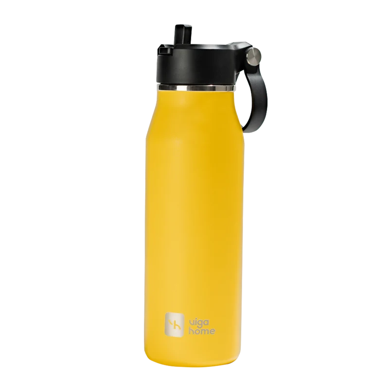 Botella de Agua Térmica 947ml Amarilla
