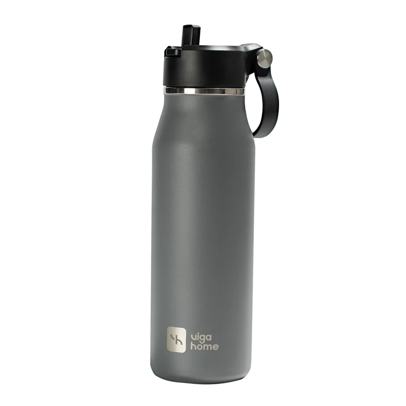 Botella de Agua Térmica 947ml Gris