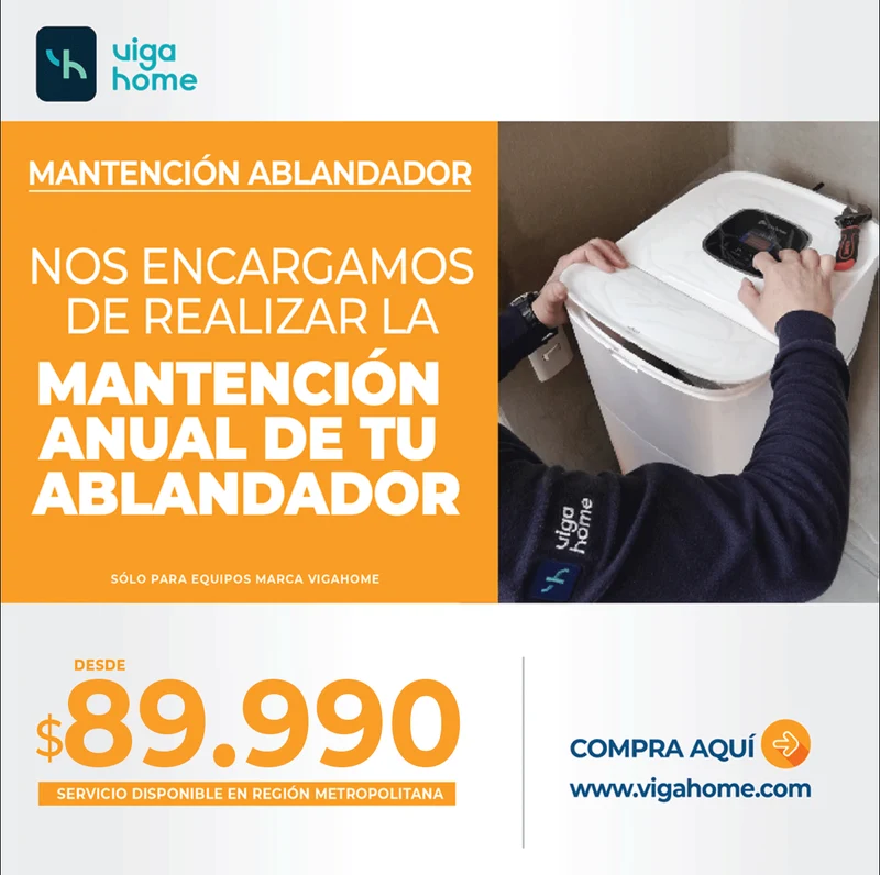 Mantención Anual de Ablandadores de Agua