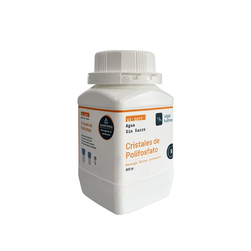 Cristales de polifosfato para filtros antisarro