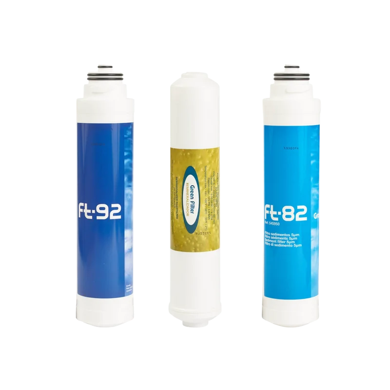 Kit Zip - repuestos para equipo osmosis modelo zip
