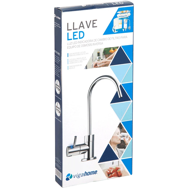 Llave LED para Osmosis Inversa