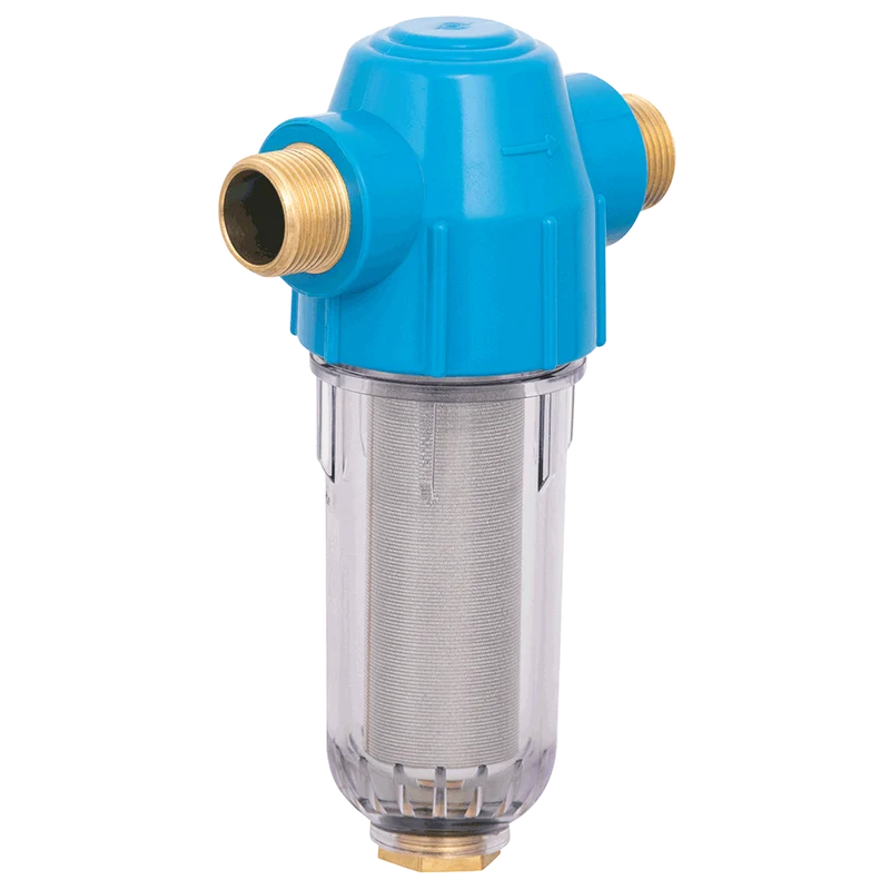 Portafiltros filtro de malla acero inoxidable - Agua Cristalina