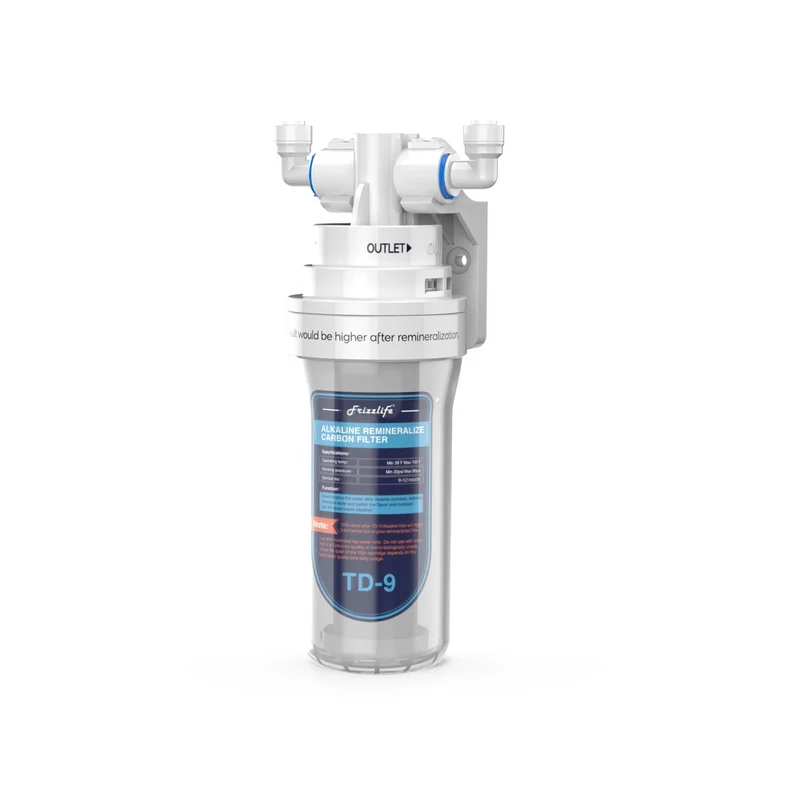 Frizzlife Reverse Osmosis Alkaline Remineralization Inline Post Filter, TD-9