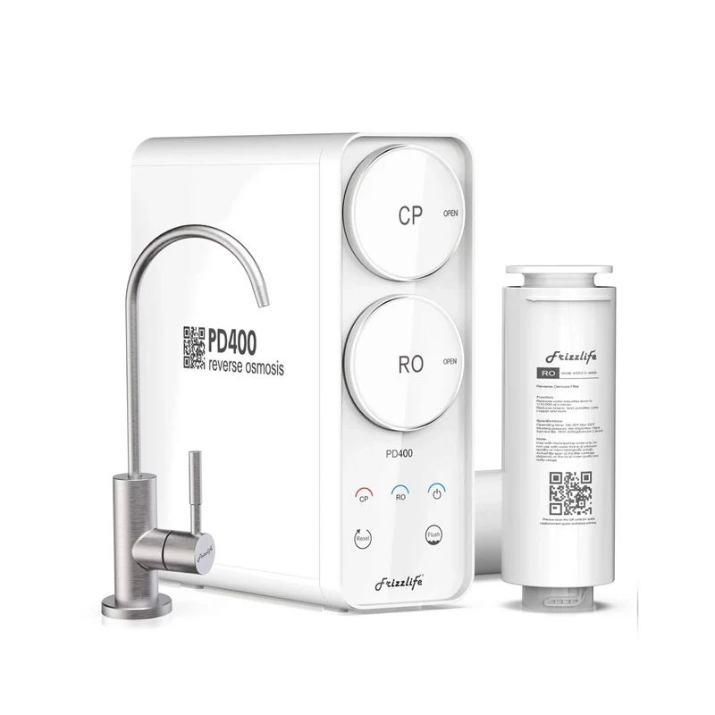Frizzlife 400 GPD Tankless Reverse Osmosis Water System, PD400