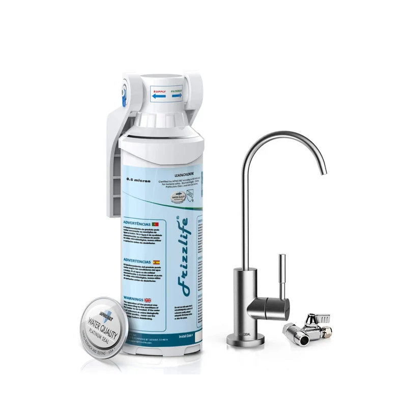 Frizzlife Under-Sink Water Filter System with Faucet, MP99