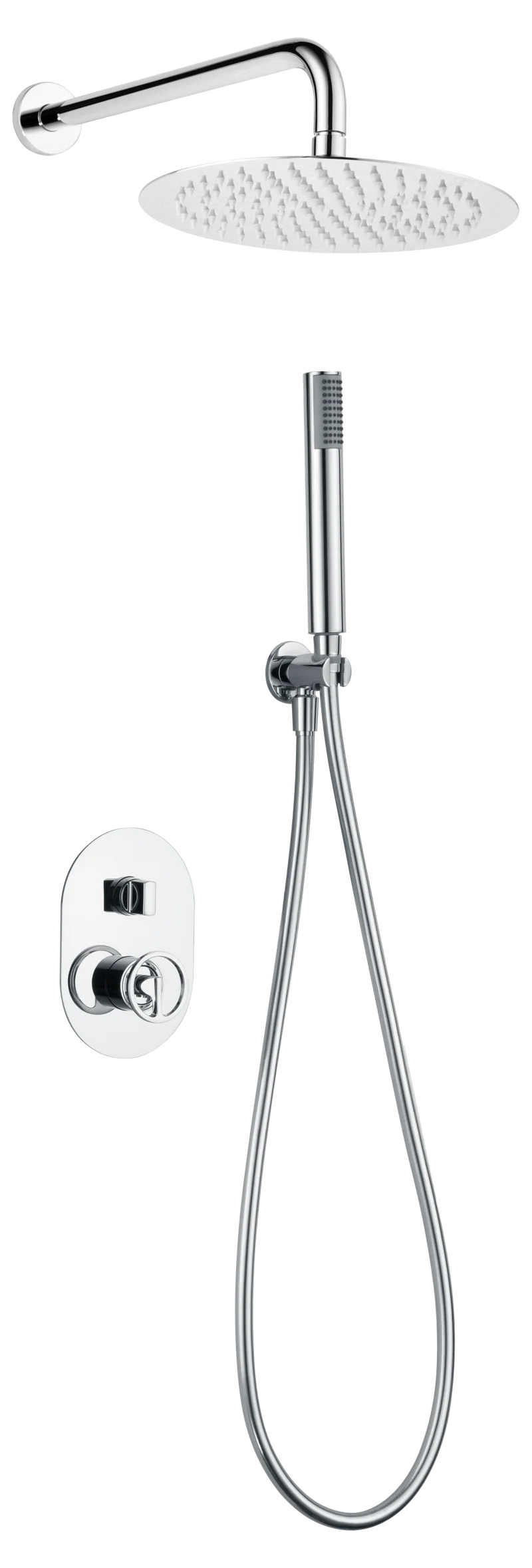 Conjunto ducha monomando empotrado Olimpo