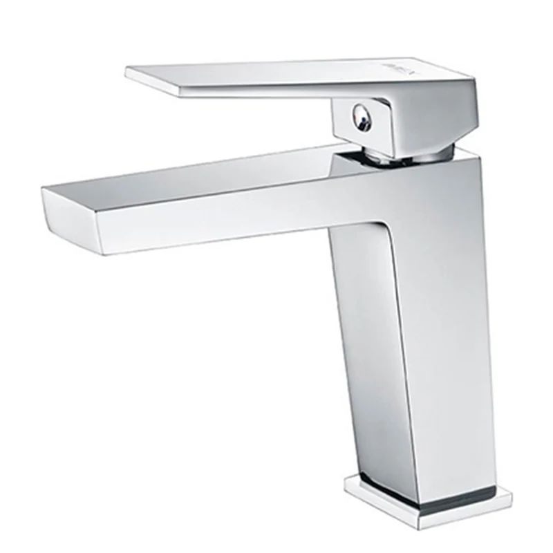 Denver | Grifo Monomando de Lavabo Bajo | Latón Cartucho cerámico Ø26 mm