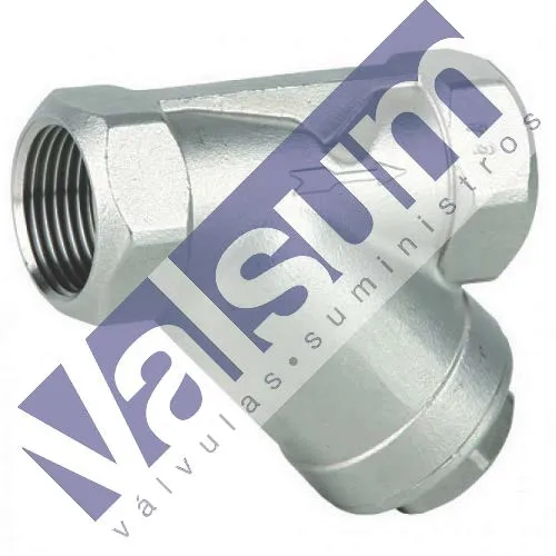 Filtro en "Y" total inox roscado