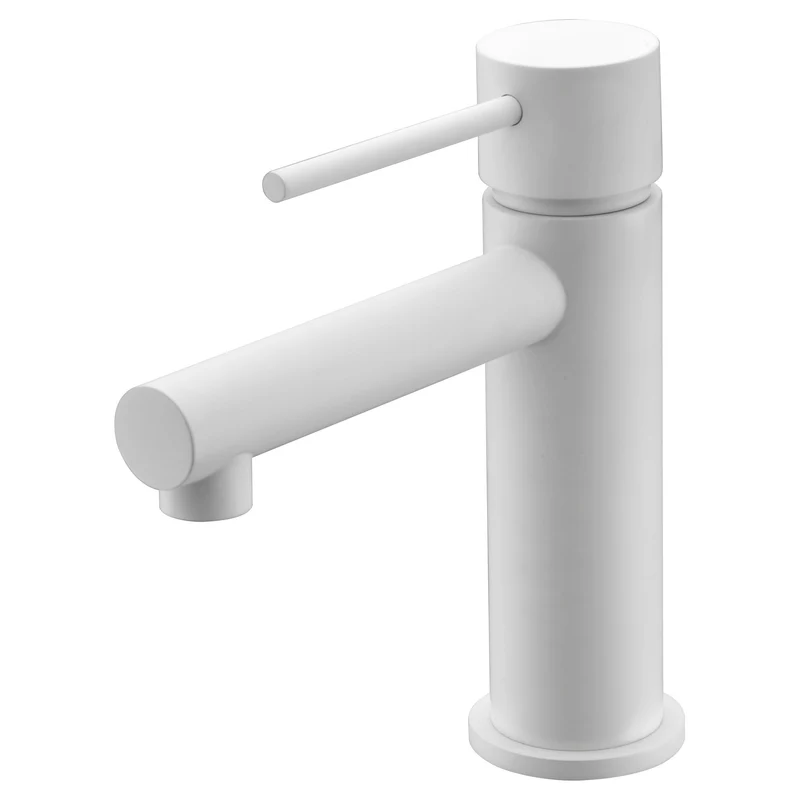 Imex – Milos grifo monomando de lavabo blanco mate