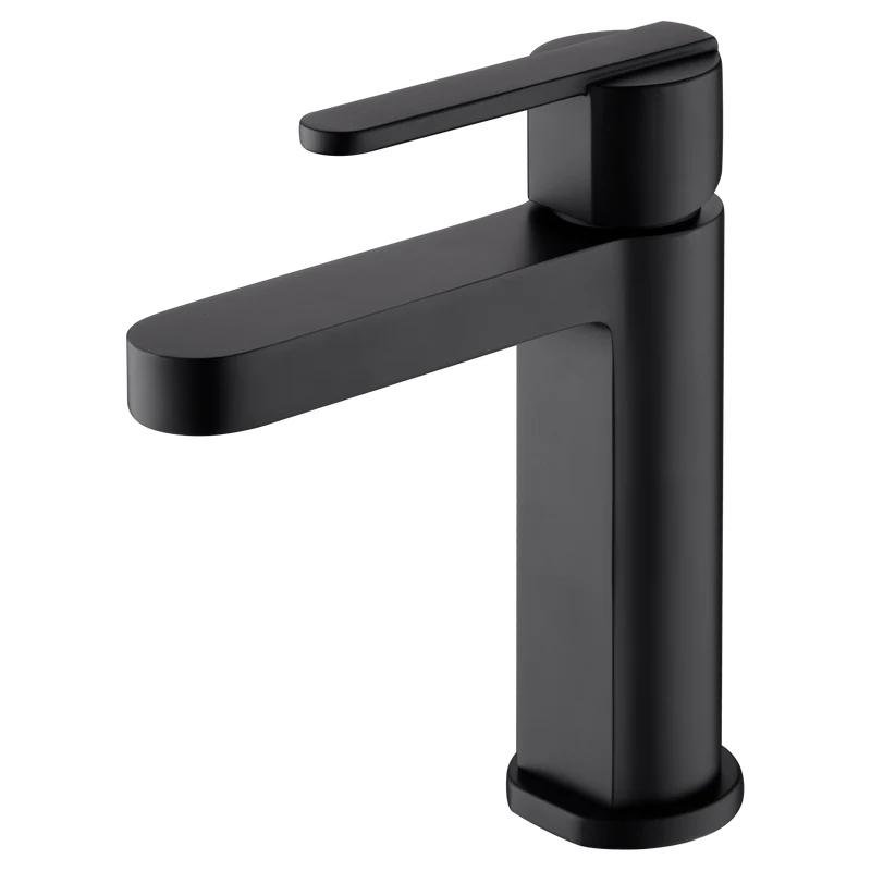 Imex – Roma grifo monomando de lavabo negro mate