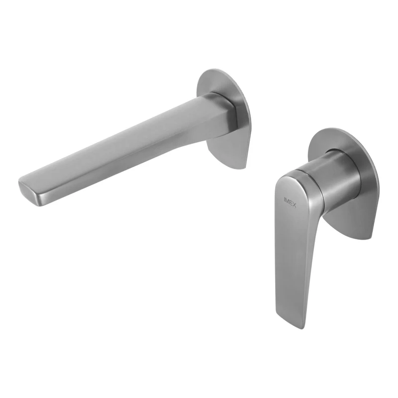 Imex – Delos grifo monomando de lavabo empotrado (acero S.316)