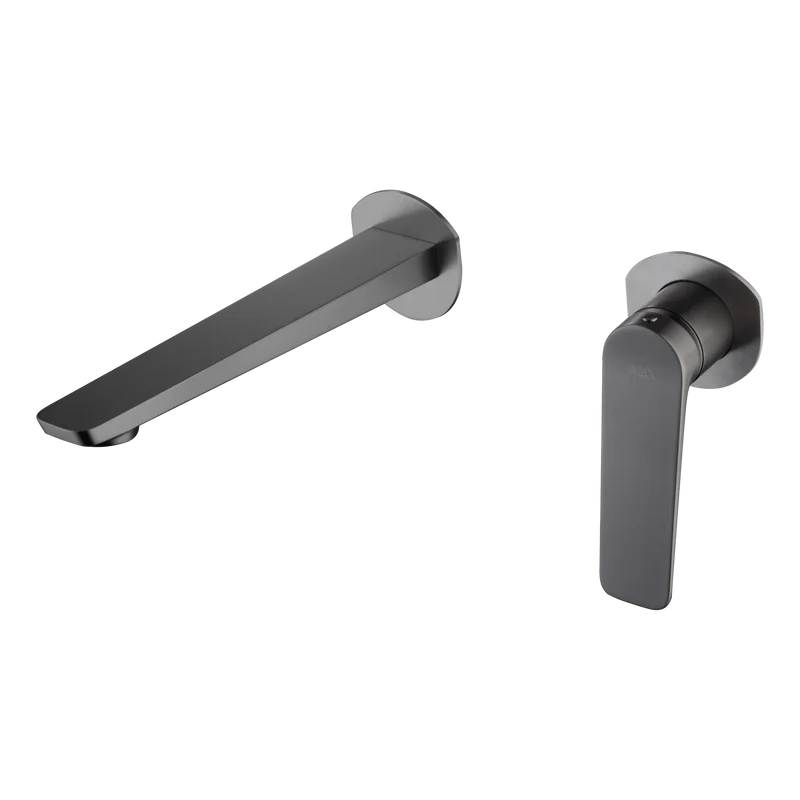 Imex – Nápoles grifo monomando de lavabo empotrado black gun metal