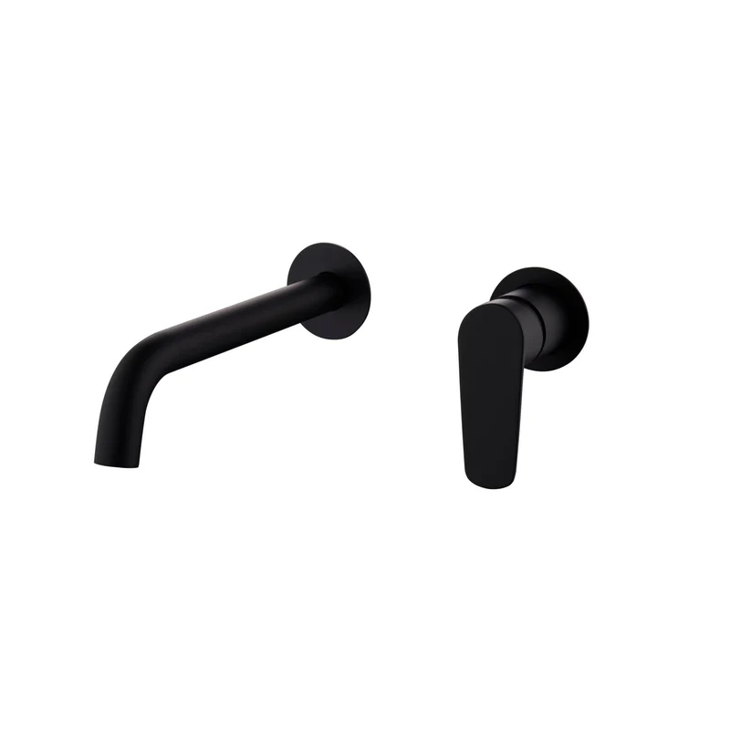 Imex – Bélgica grifo monomando de lavabo empotrado negro mate