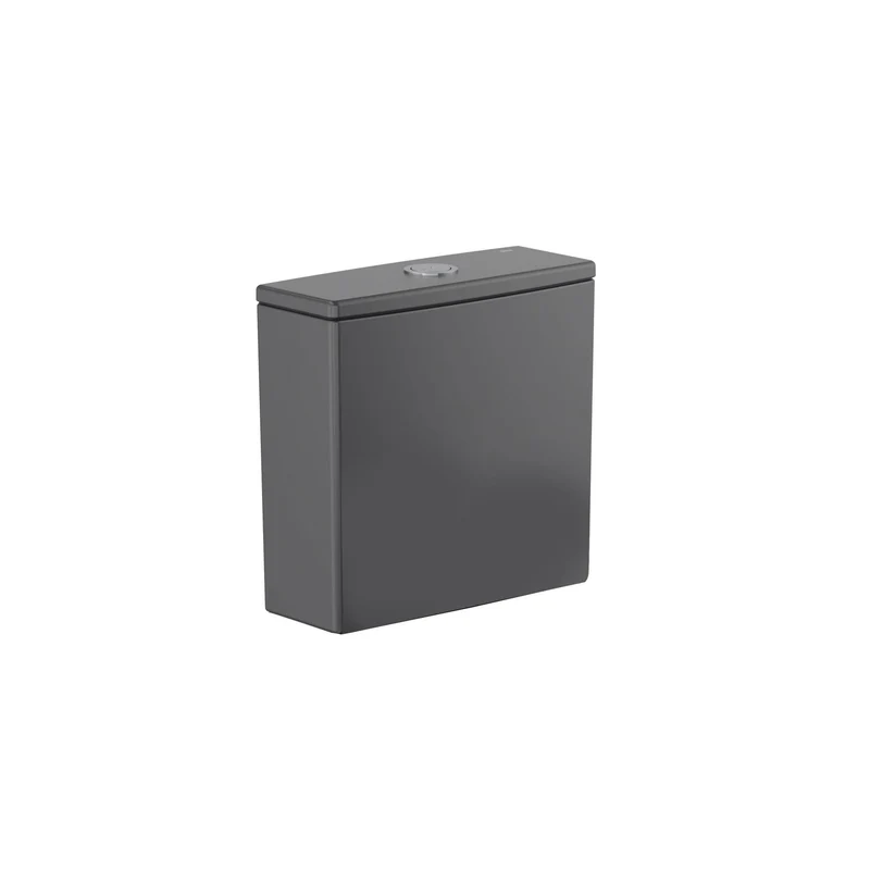 Roca - Cisterna Ona de doble descarga 4,5/3L para inodoro negro mate