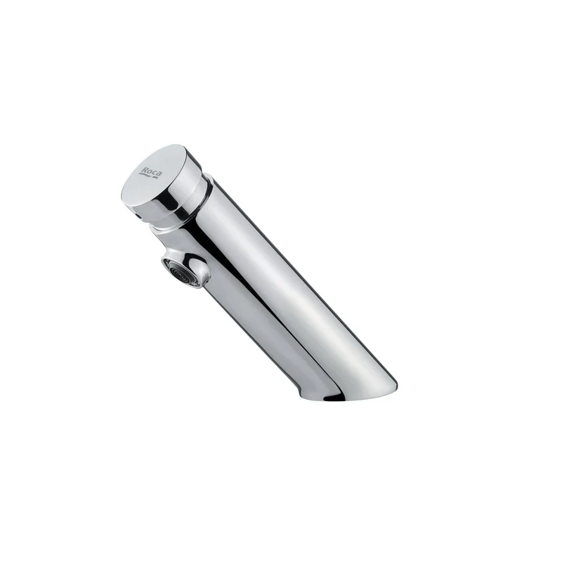 Roca - Avant grifería temporizada de repisa para lavabo con pulsador, cromado A5A4A79C00.