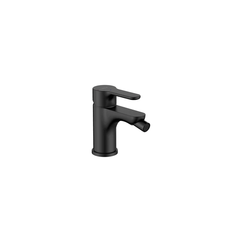 Roca - Mezclador monomando para bidé con cuerpo liso L20 Negro Mate A5A6C09NB0