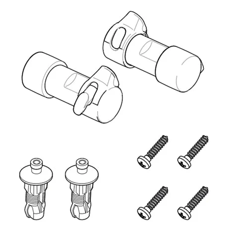 Roca - Kit bisagras asiento In-Tank (AV0009800R)