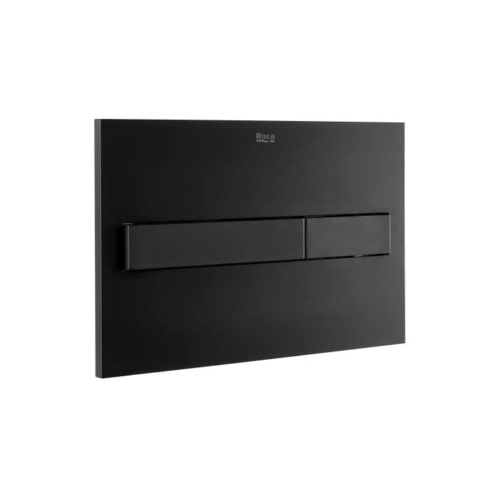 Roca - PL7 DUAL (ONE) - Placa de accionamiento con descarga dual con acabados mate In-Wall Systems A890188206