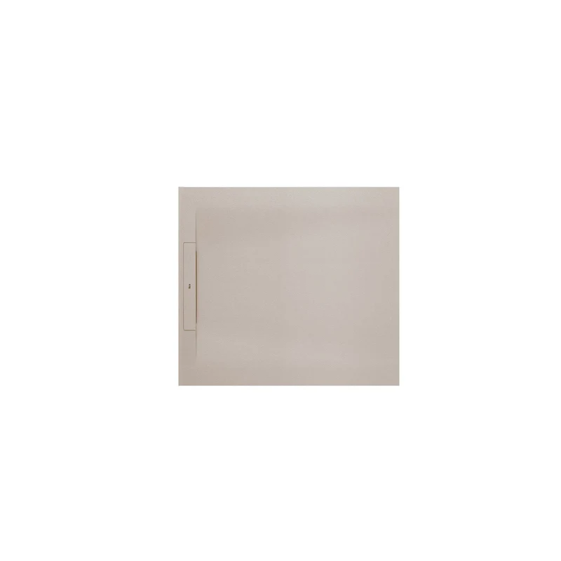 Roca - Plato de ducha Pyros cuadrado extraplano de STONEX® Beige