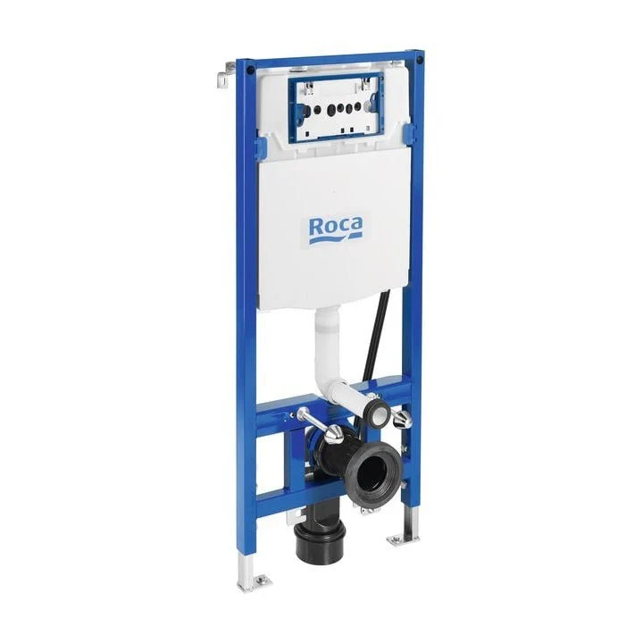 Roca - DUPLO WC ONE SMART - Bastidor empotrable con cisterna de doble descarga y flexo de alimentación para Smart A890078020