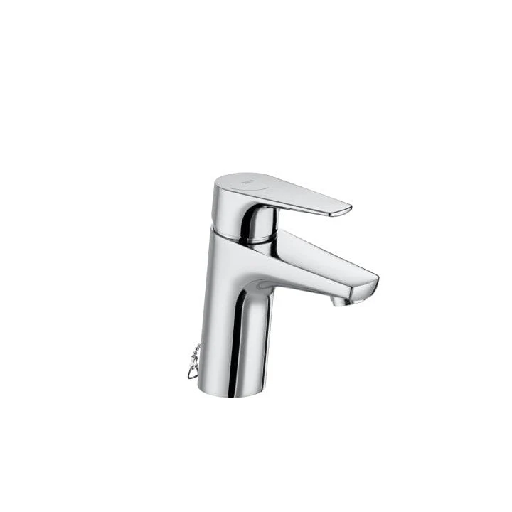 Roca - Mezclador monomando cromado para lavabo con tragacadenilla, Cold Start Atlas A5A3190C00