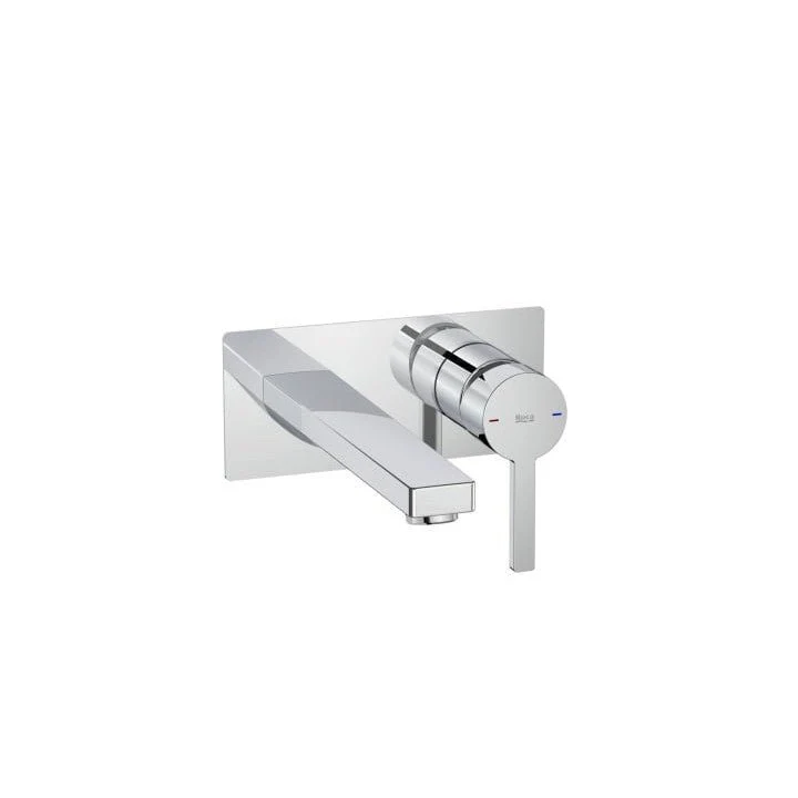 Roca - Mezclador monomando cromado empotrable para lavabo Naia A5A3596C00