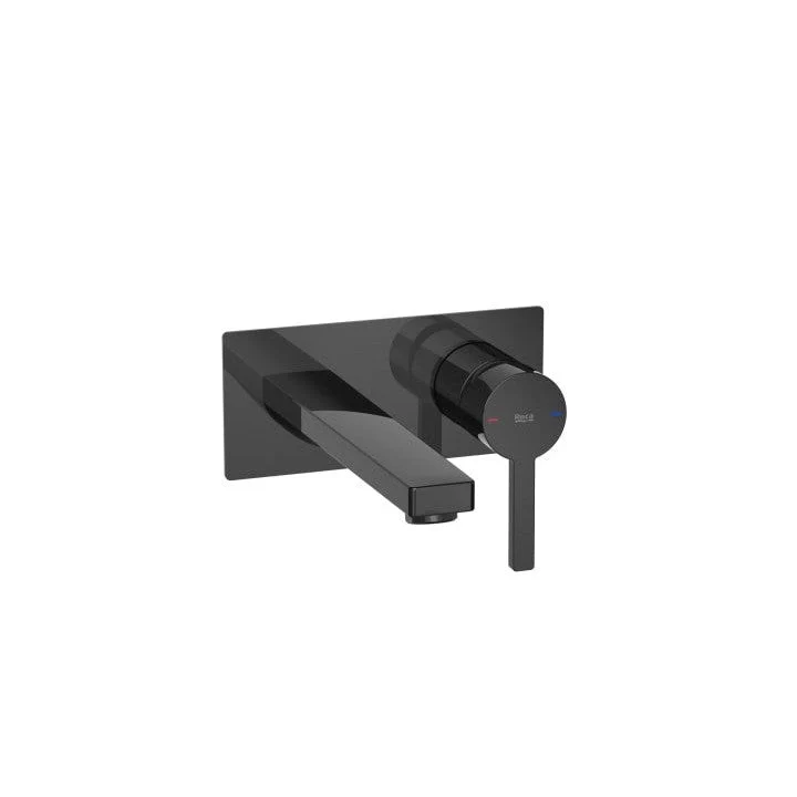 Roca - Grifo de lavabo empotrable negro titanio Naia A5A3596CN0