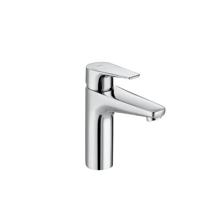 Roca - Grifo de lavabo cromado caño mezzo y cuerpo liso Atlas A5A3990C00