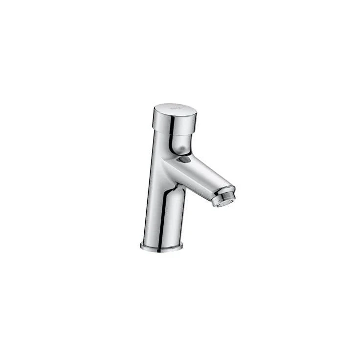 Roca - Grifo temporizado de repisa para lavabo Fluent A5A4A24C00