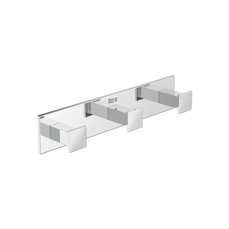 Roca - Percha triple Hotels Square Cromado A817603C00