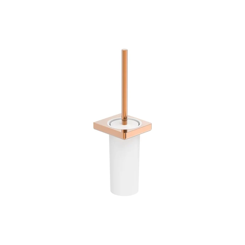 Roca - Escobillero de pared Tempo Oro Rosado A817036RG0