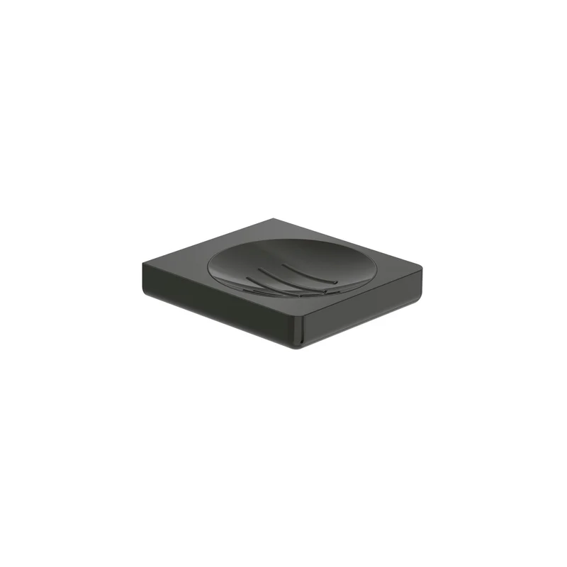 Roca - Jabonera de pared Tempo Negro Titanio A817023CN0
