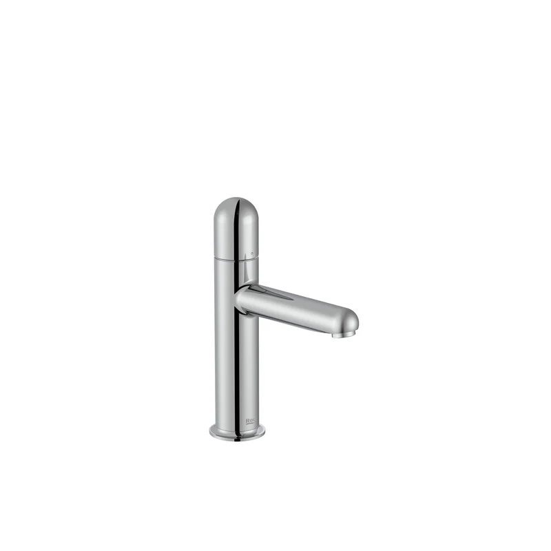 Roca - Mezclador monomando de cuerpo liso para lavabo con maneta Dome Cromado, Nu A5A3Y3FC00