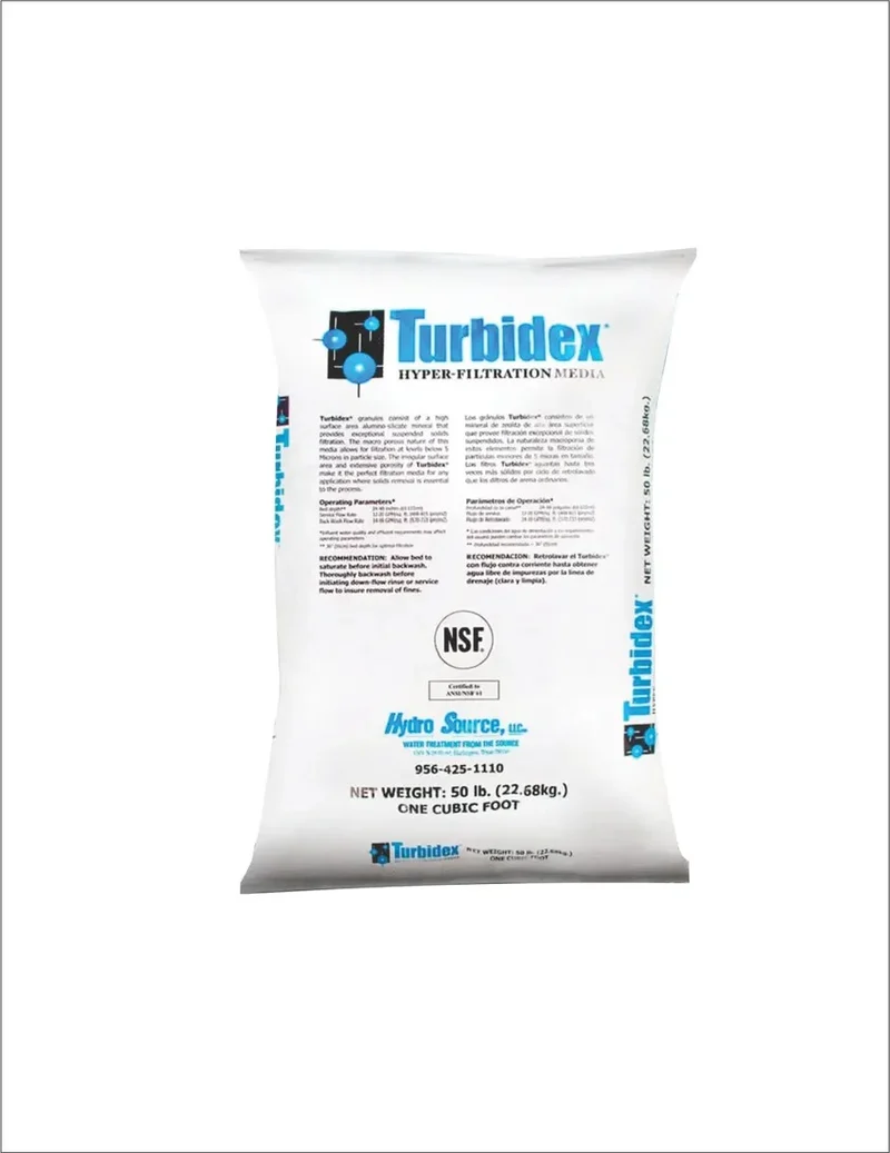 Saco de Turbidex tipo malla 14x30