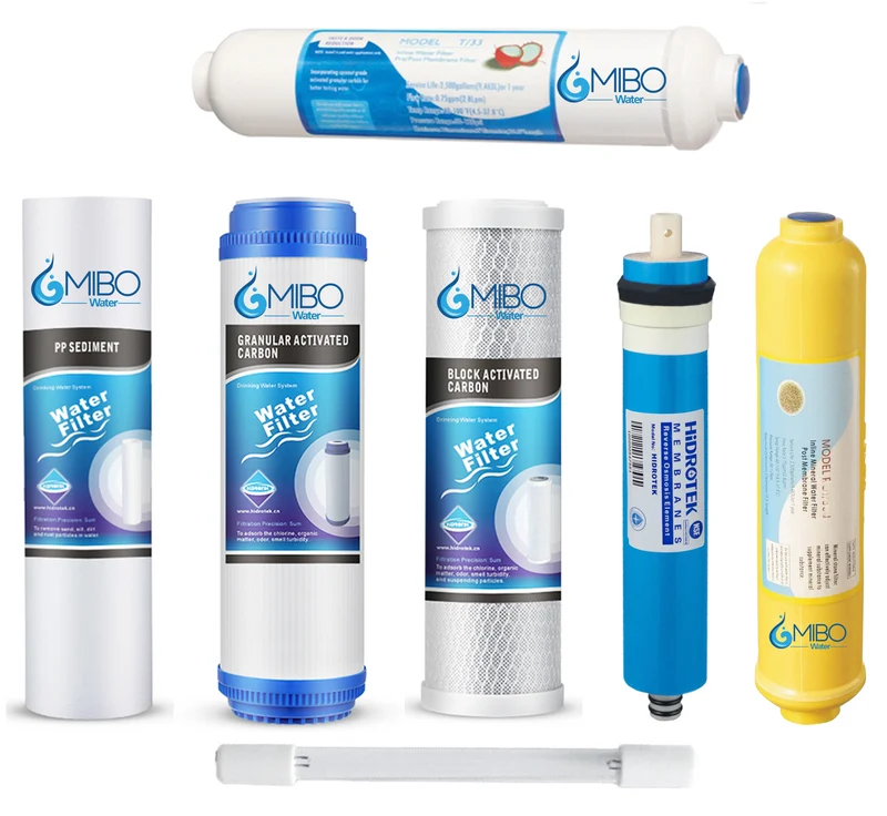 Kit 7 Etapas 100gpd Uv Mineral 2.5 X 10