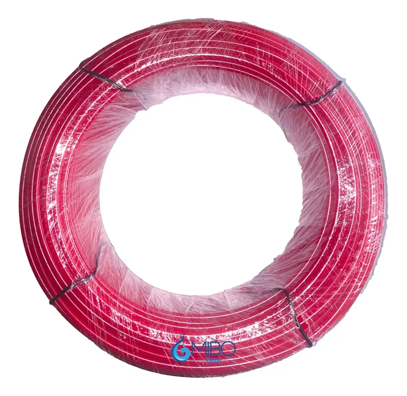 Manguera Roja 1/4 Grado Alimenticio Rollo 100 Mtl
